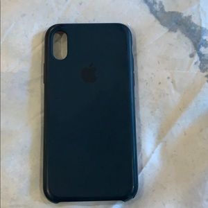 Apple iPhone X/XS dark blue case🥶